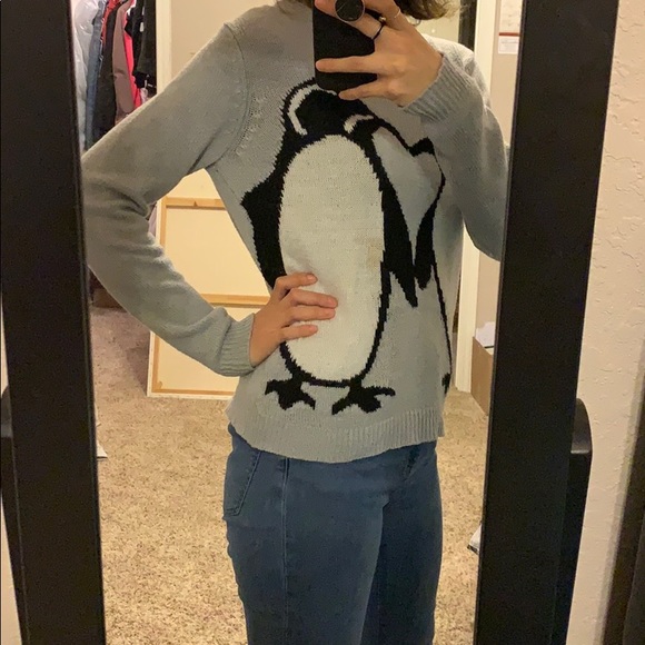 penguin sweater - Picture 2 of 4